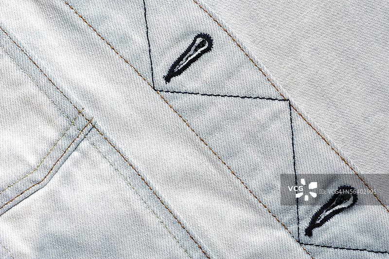 牛仔夹克特写图片素材