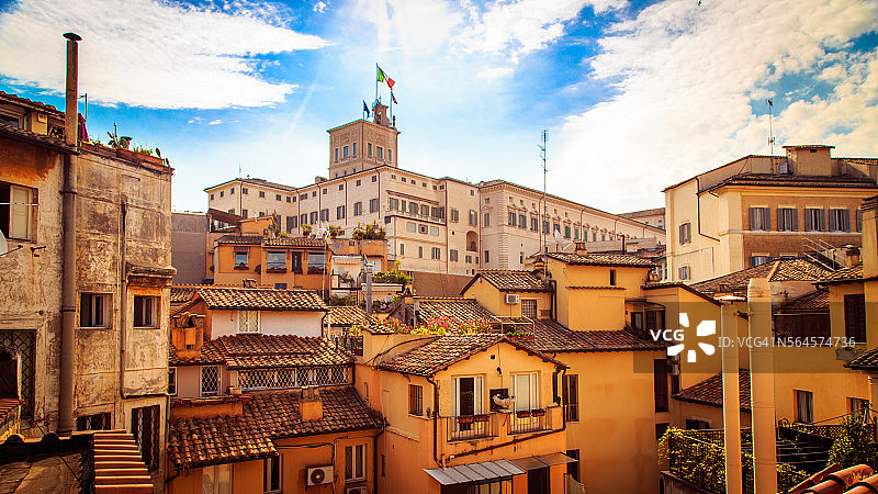 罗马奎里纳莱宫图片素材