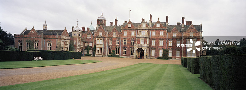 桑德林汉姆府图片素材