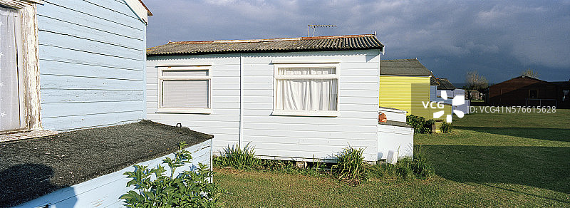 度假屋群图片素材