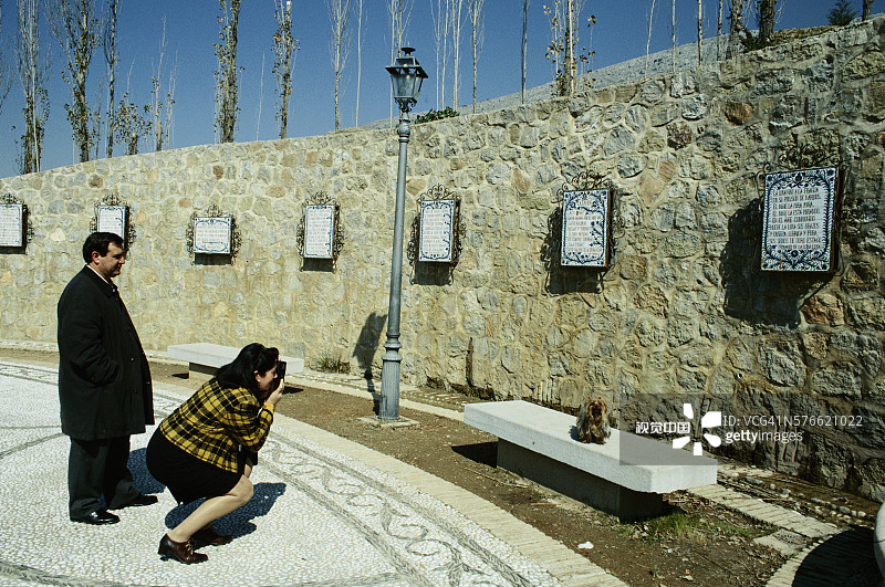 加西亚·洛尔卡处决地纪念碑图片素材