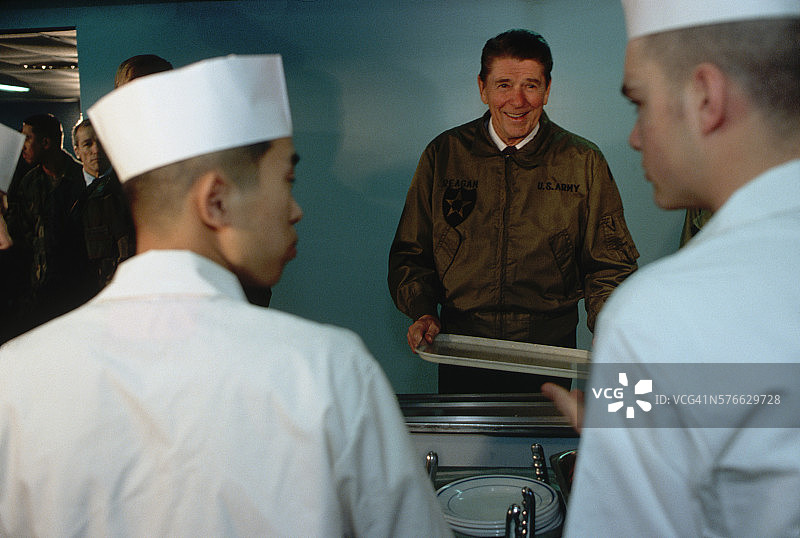 罗纳德·里根图片素材