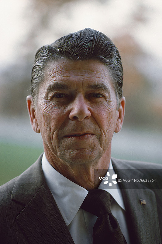 罗纳德·里根图片素材