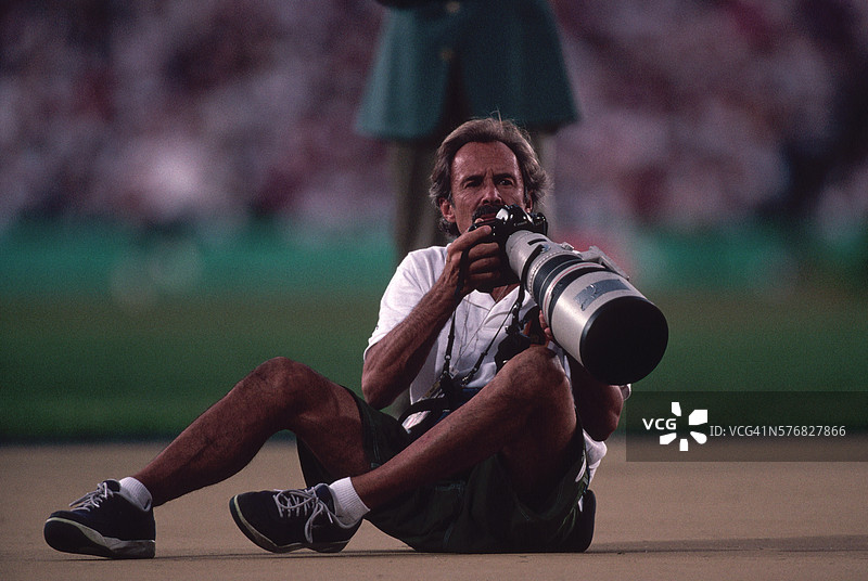体育画报的摄影师图片素材