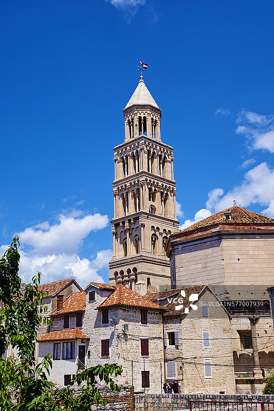 克罗地亚达尔马提亚斯普利特图片素材