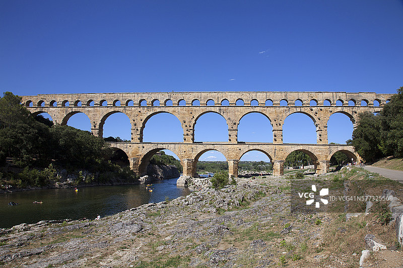 加德桥图片素材