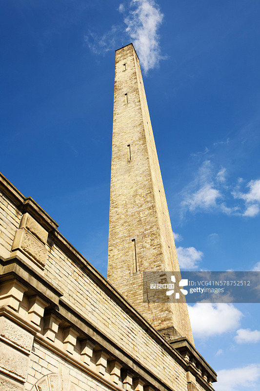 英国约克郡索尔泰尔的索尔茨磨坊。该磨坊由提图斯·索尔特于1853年开放，用于加工羊驼毛。图片素材