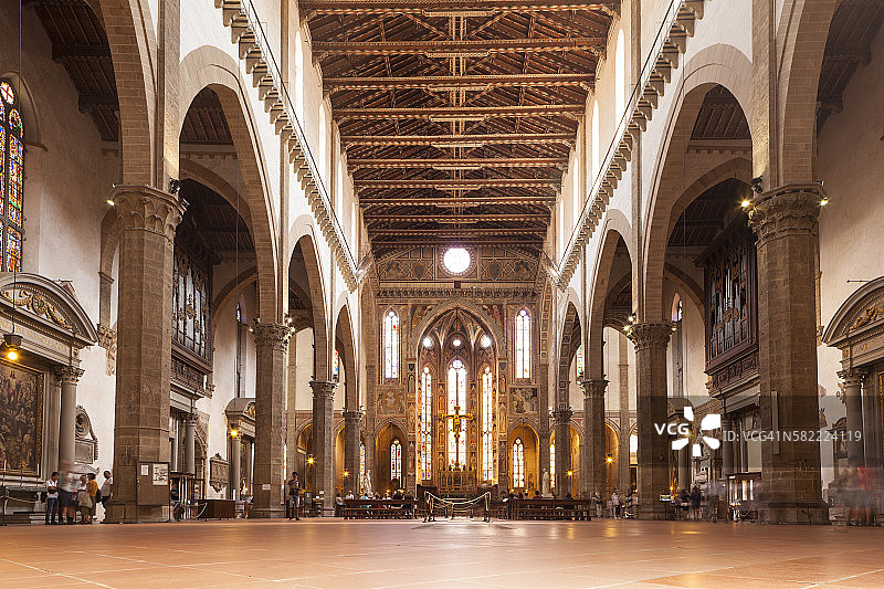 佛罗伦萨圣十字圣殿图片素材