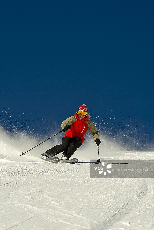 犹他州雪鸟的卡伦·索里恩图片素材