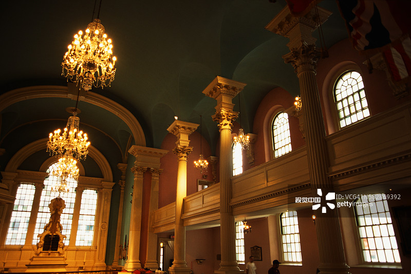 圣保罗教堂内部图片素材