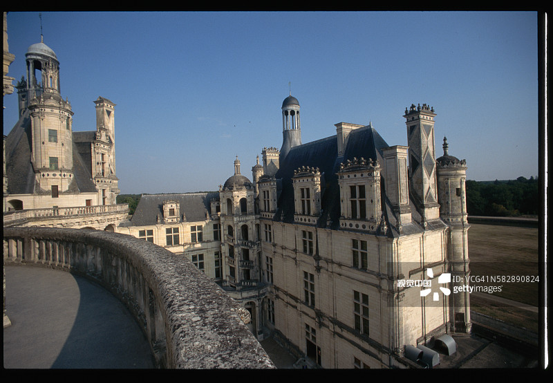 香波堡侧面局部图片素材