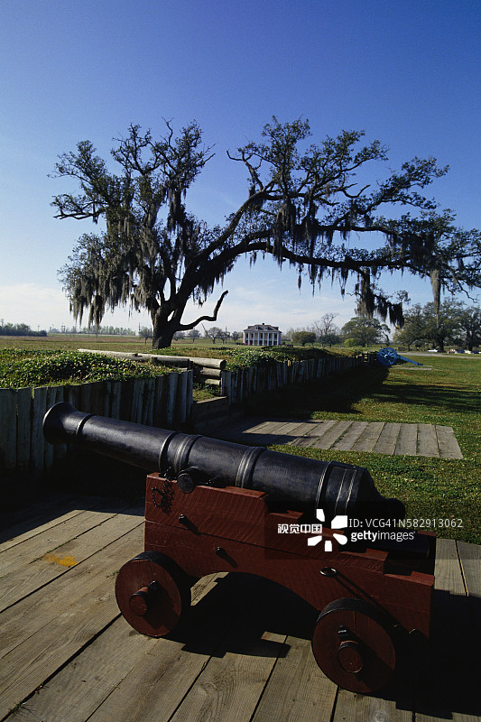 沙尔梅特战场的火炮图片素材