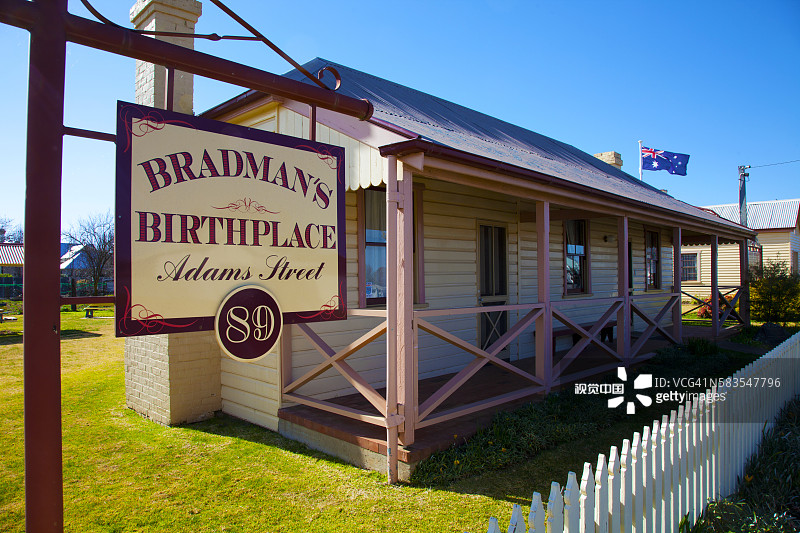 布拉德曼故居图片素材