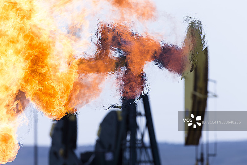 甲烷燃烧图片素材