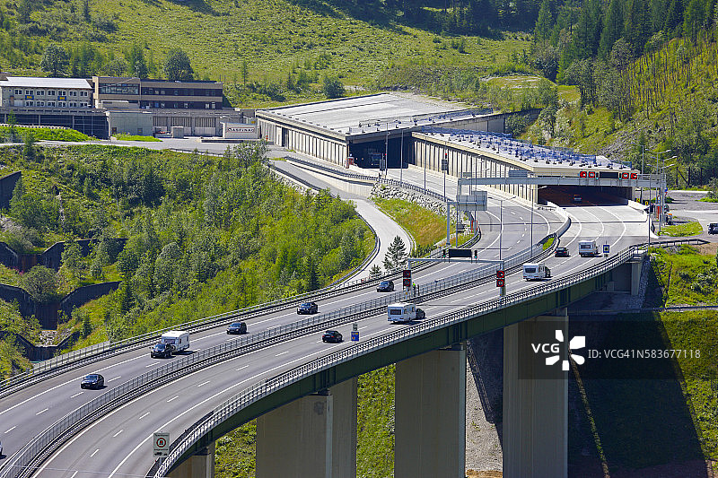 陶恩高速公路，奥地利图片素材