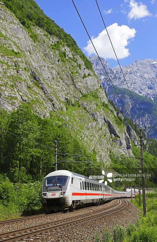 DB客运列车图片素材