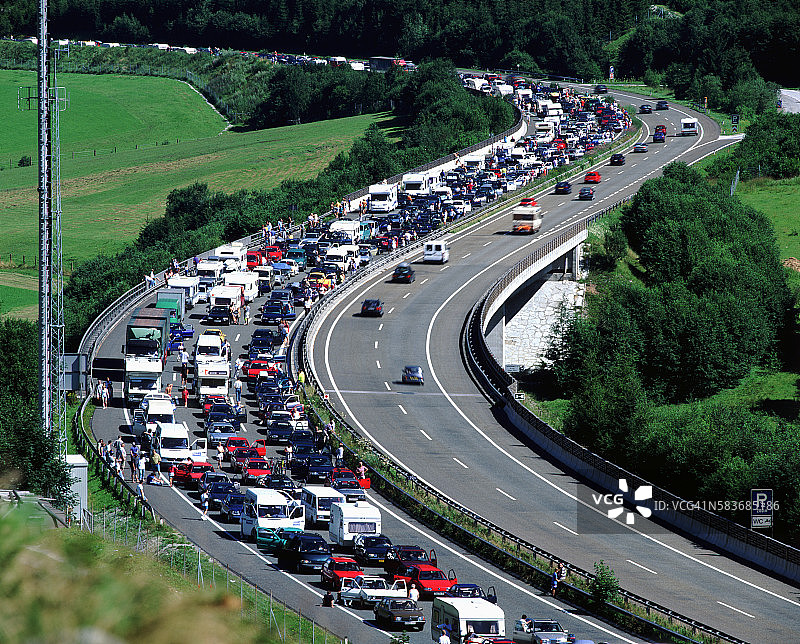 高速公路交通图片素材