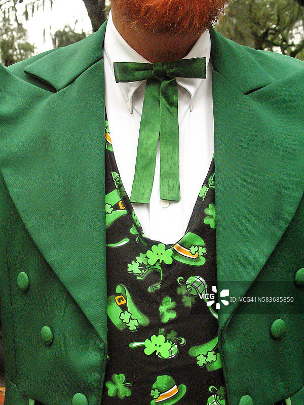 圣帕特里克节游行图片素材