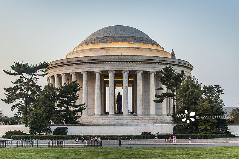 杰斐逊纪念堂图片素材