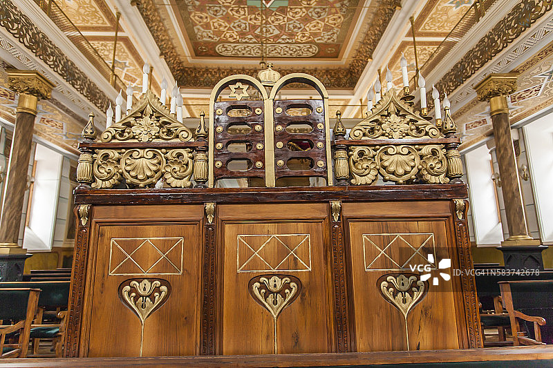 第比利斯犹太教堂内部图片素材