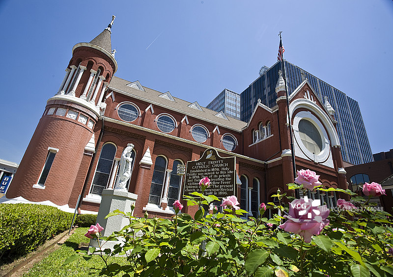 什里波特圣三一天主教堂，路易斯安那州图片素材