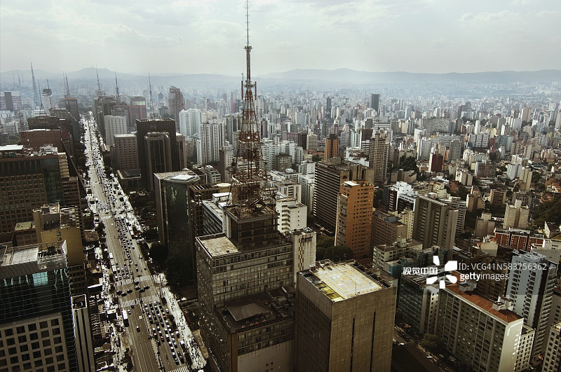 圣保罗保利斯塔大街图片素材