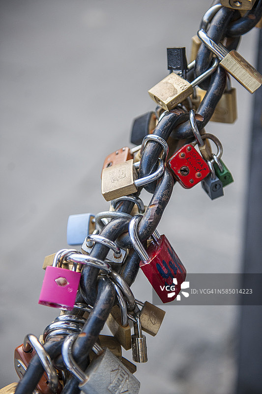 爱情锁图片素材