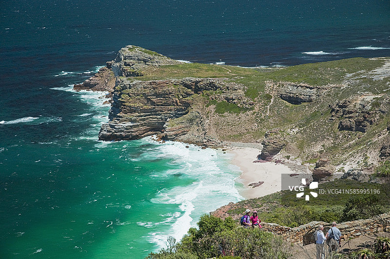 开普敦附近开普半岛的开普角图片素材