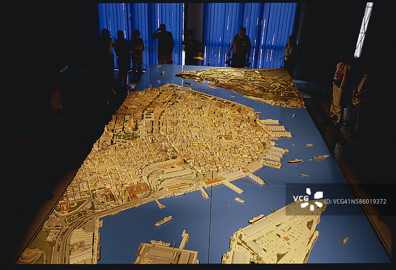 哈瓦那的比例模型图片素材