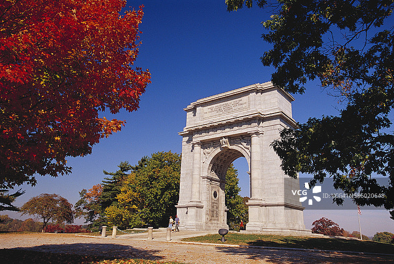 福吉谷国家纪念拱门图片素材