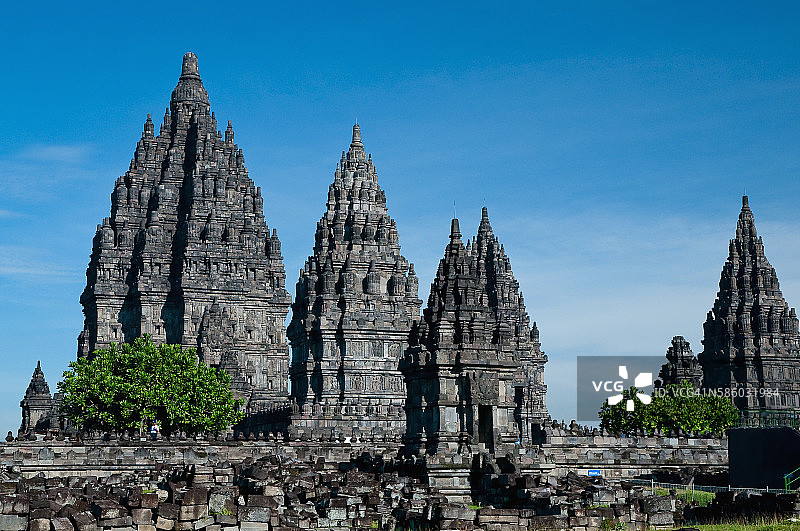 爪哇岛普兰巴南寺庙图片素材