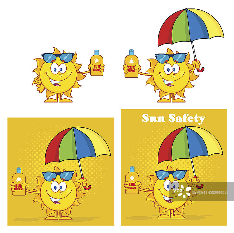 太阳吉祥物合集-7图片素材