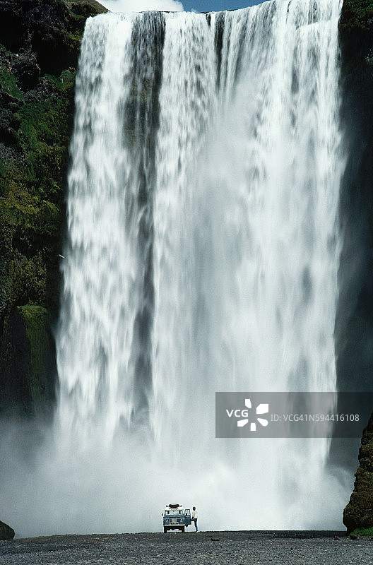 南海岸沿途瀑布图片素材