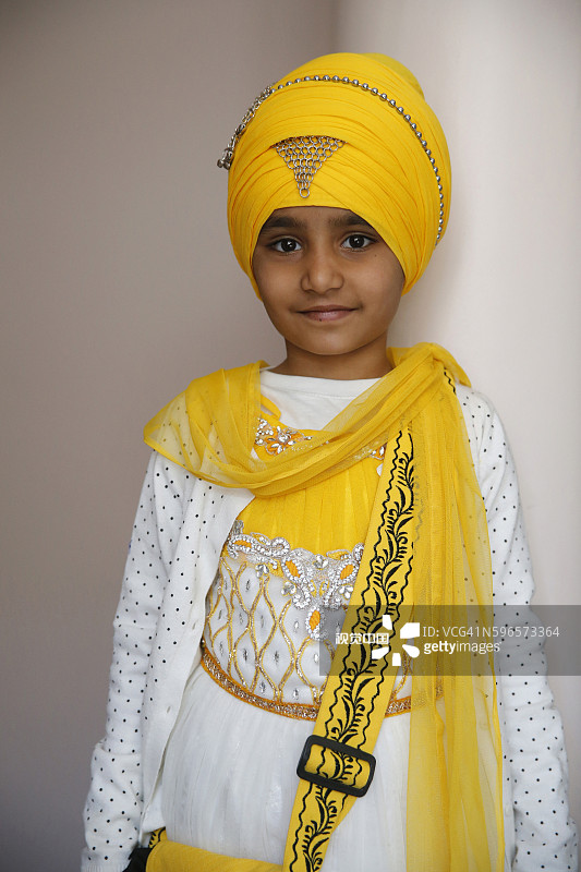 锡克教新年Hola Mohalla，法国博比尼辛格萨巴谒师所图片素材