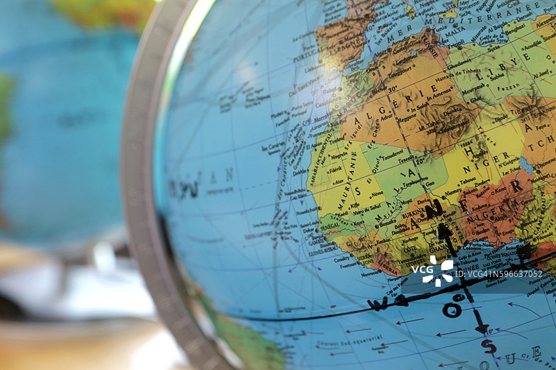 世界地图。图片素材