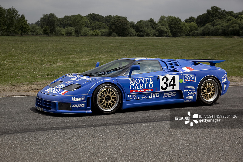 布加迪EB110SS勒芒赛车（1994年）图片素材