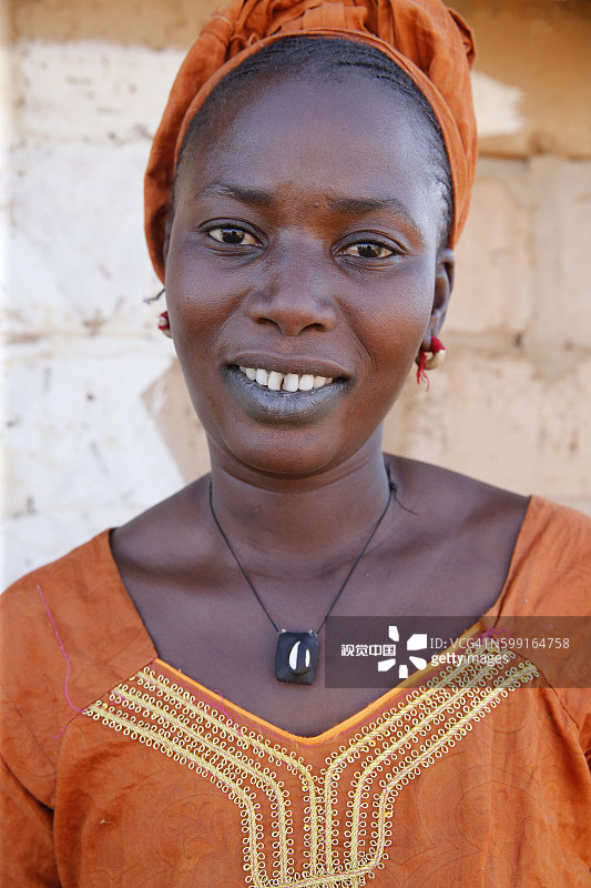 富拉尼族女人图片素材