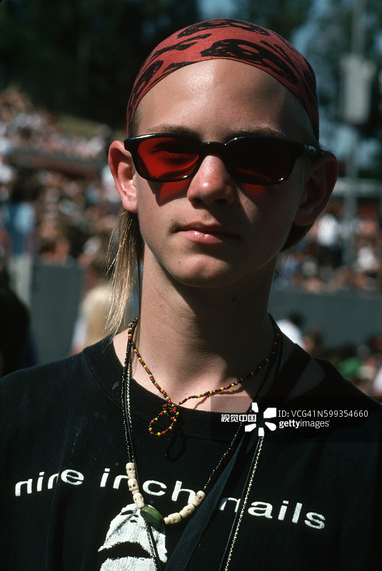Lollapalooza音乐节上的朋克图片素材