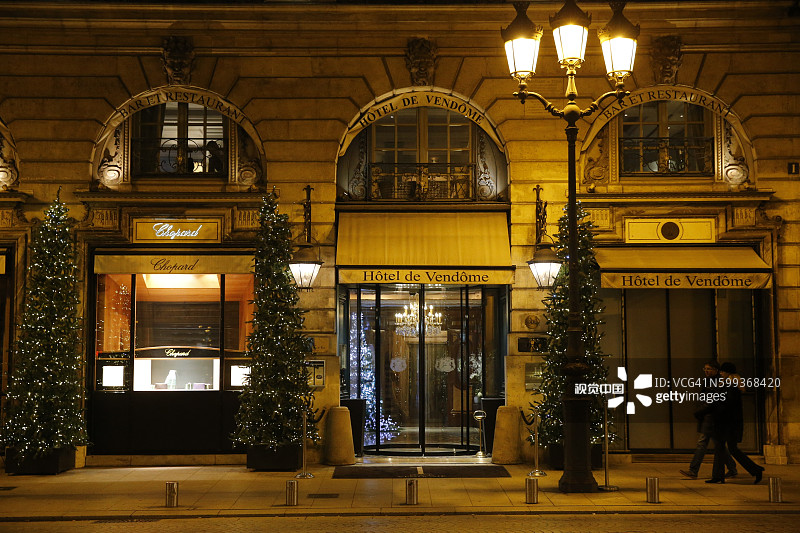 巴黎旺多姆酒店图片素材