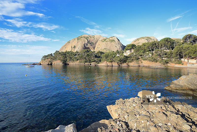 法国普罗旺斯拉西奥塔海岸图片素材