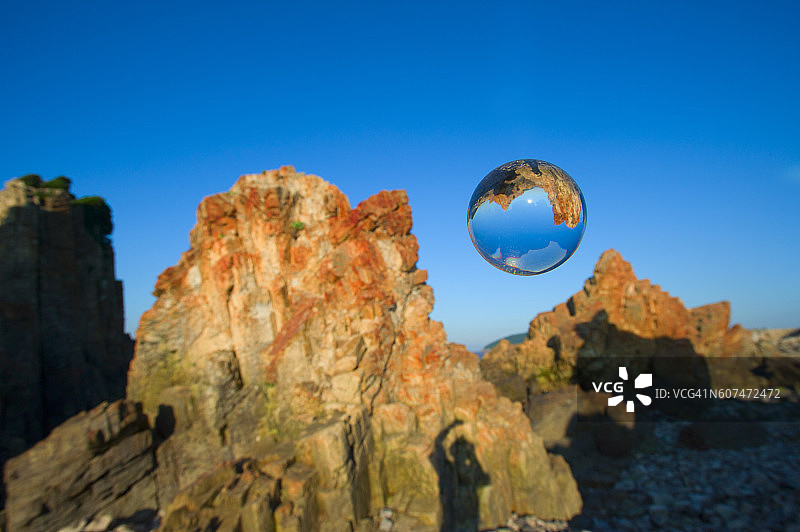 海浪与沙滩水滴图片素材