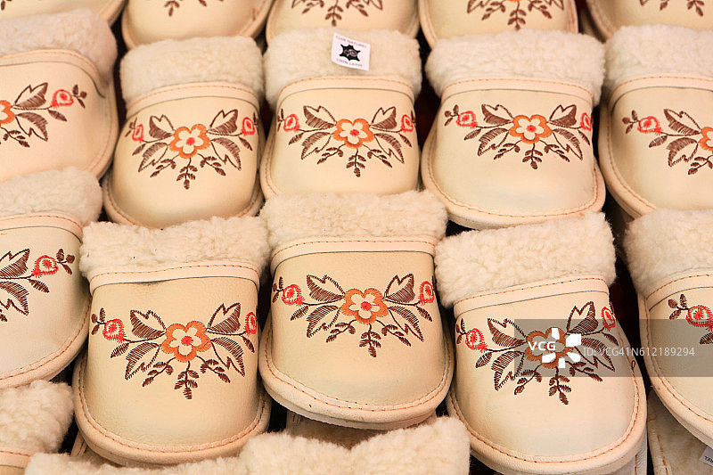 萨瓦人的拖鞋图片素材