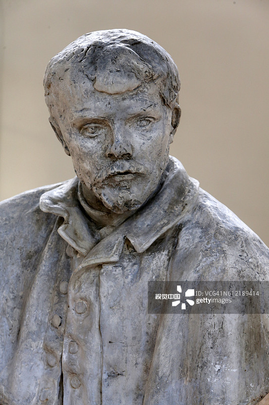 奥古斯特·罗丹在法国默东的住所图片素材