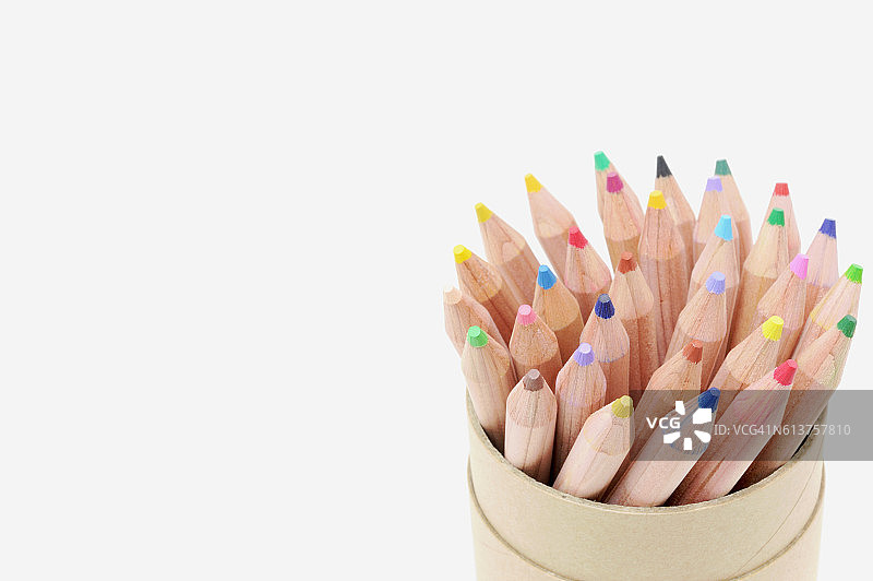 彩色铅笔图片素材