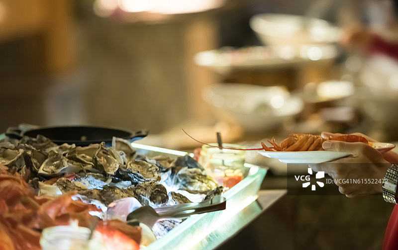 海鲜自助餐图片素材