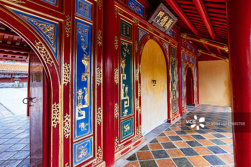 明命陵显德门图片素材