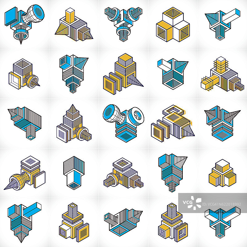 抽象工程图形矢量素材图片素材