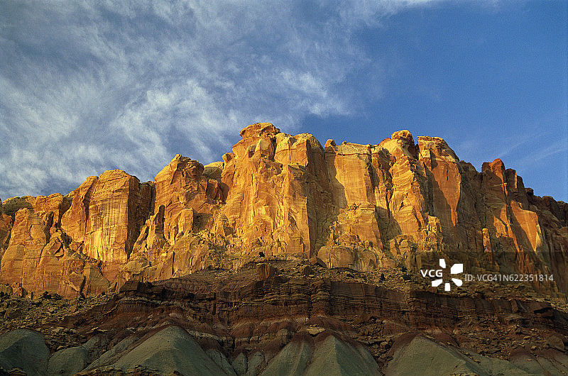 国会礁国家公园的金色宝座图片素材