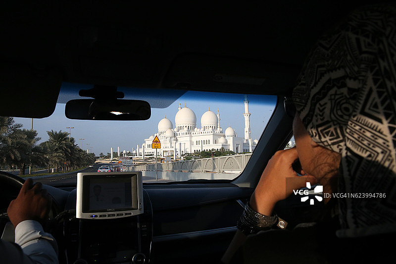 阿布扎比谢赫扎耶德大清真寺图片素材