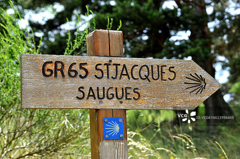 朝圣者之路图片素材